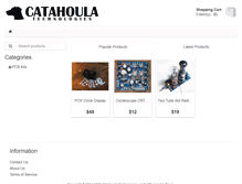 Tablet Screenshot of catahoulatech.com